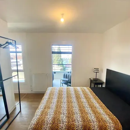 Appartement Sobnb - Luxueux Proche Tram Avec Parking Annemasse